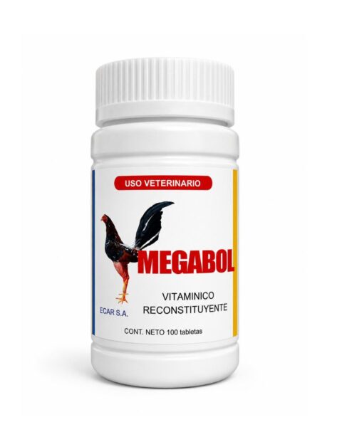 Megabol 100 tabs - Aves gf, Gallo fino, Vitaminas