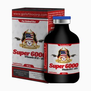 Super 6000 100ml - Birds, Gallo fino, Vitamins