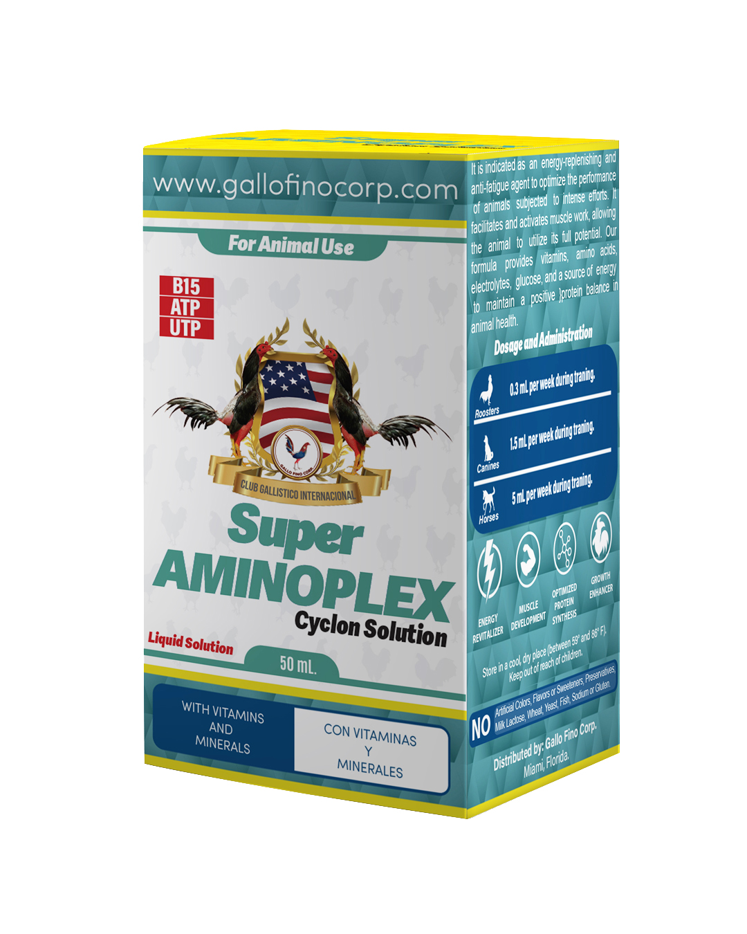 Super Aminoplex (Cyclon Solution) 50ml - Imagen 6