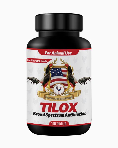 Tilox 100 tab - Antibiotics, Birds, Gallo fino