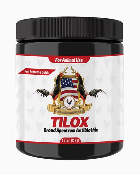 Tilox (4.41oz/125g) - Antibiotics, Birds, Gallo fino