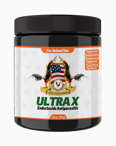 Ultra X (4.41 oz/ 125g) - Birds, Deworming, Gallo fino