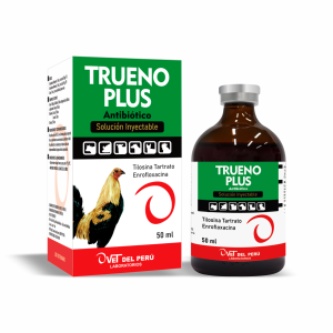 Trueno Plus Antibiótico Inyectable - Antibióticos, Aves
