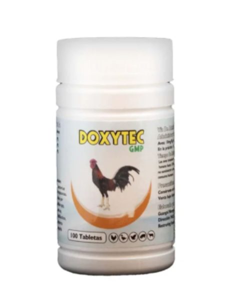 Doxytec 100 tab - Antibióticos, Aves gf, Gallo fino